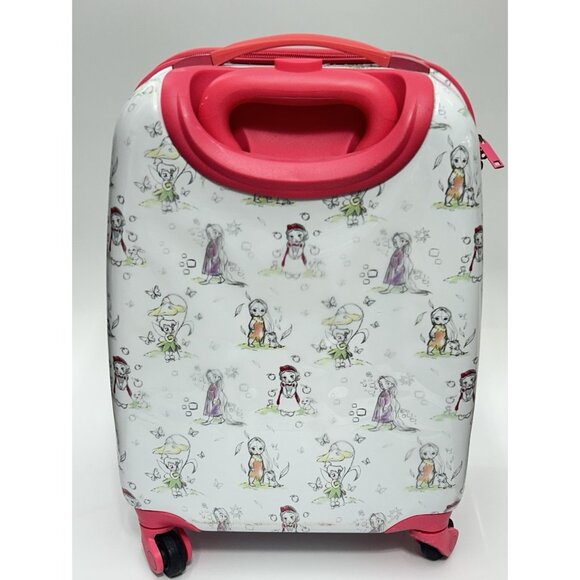 Disney Princess Animators Collection Luggage Rolling Carry On Suitcase for Kids - Picture 2 of 14